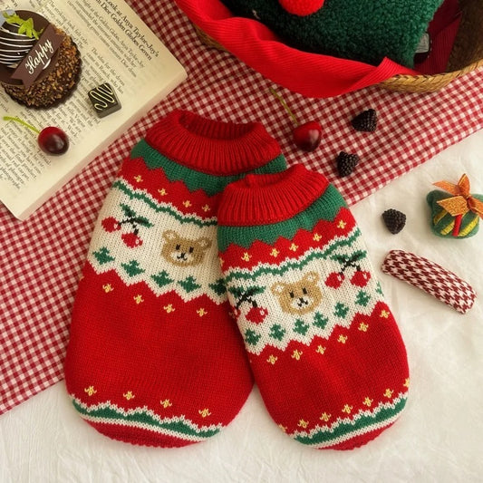 Red Cherry Pet Sweater