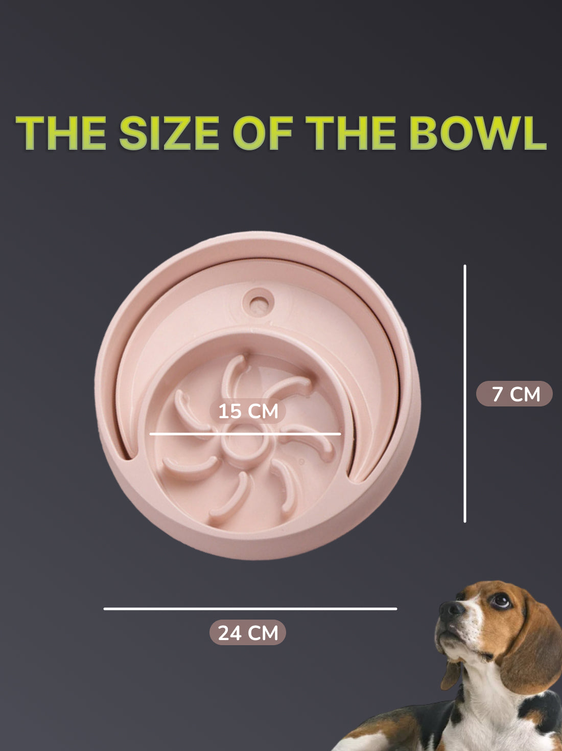 Dog Slow Feeder Bowl Moon And Sun