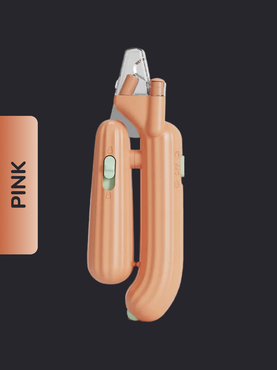 LED Pet Nail Clipper - Cactus