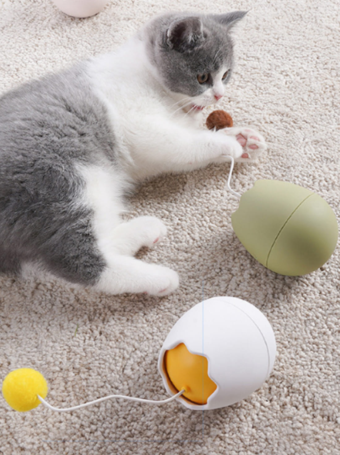 Cat toy Egg