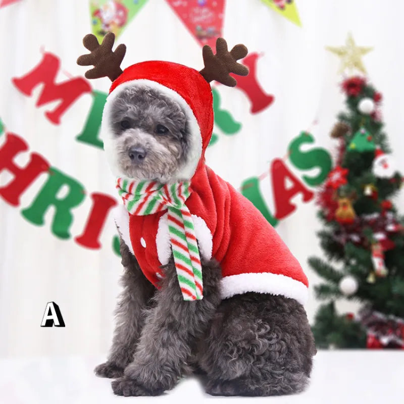 Flannel Pet Christmas Costume